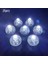 Beyaz 25 Adet LED Balon Işık Minik Kablosuz Pil Craft Glow Mini Yuvarlak Top Lamba Bar Noel Düğün Parti Doğum Günü Dekor Için (Yurt Dışından) 1