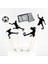 Kek Bayrağı 1pcs1 Yeni Futbol Futbol Parti Malzemeleri Pinata Oyuncak Hediyeler Tek Kullanımlık Sofra Masa Örtüsü Bilezik Doğum Günü Partisi Futbol Dekorasyon (Yurt Dışından) 1