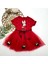 Miraylife 2-3-4 Yaş Puantiyeli Mickey Baskılı Kurdela Kuşaklı Astarlı Kız Bebek Tütü Elbisesi 1