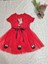 Miraylife 2-3-4 Yaş Puantiyeli Mickey Baskılı Kurdela Kuşaklı Astarlı Kız Bebek Tütü Elbisesi 3