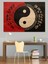 Yin Yang Dengesi Dekoratif Kanvas - Mdf Ahşap Tablo 2