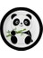 24 Adet Topper B Panda Tema Doğum Günü Partisi Süslemeleri Çocuklar Tek Kullanımlık Sofra Seti Plaka Peçete Bebek Duş Iyilik Karikatür Panda Balon (Yurt Dışından) 3