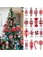 Resim Olarak 1 Adet Noel Asılı Şeker Topları Kırmızı Beyaz Şeker Kamışı Kolye Ev Partisi Noel Ağacı Süslemeleri Noel Navidad Yeni Yıl 2023 (Yurt Dışından) 2