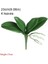 23 cm -4 Yapraklar Bahar Dekorasyonu Dekoratif Çiçekler Orkide Yaprakları Phalaenopsis Yaprağı Plastik Çim Simülasyon Yapay Bitkiler Bırakır (Yurt Dışından) 1