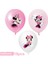 18 Adet Balon Minnie Mouse Doğum Günü Partisi Malzemeleri ve Süslemeleri Minnie Mouse Parti Malzemeleri Banner Masa Kapak Plakaları ile 8 Misafire Hizmet Vermektedir (Yurt Dışından) 1