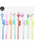 Stil 4 8 Adet 25 cm Yeniden Kullanılabilir Unicorn Pipetler Doğum Günü Unicorn Tema Plastik Içme Samanı Çocuklar Için Bebek Duş Doğum Günü Partisi Malzemeleri (Yurt Dışından) 4