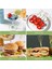 Kırmızı 1 Kravat 100 Adet 12 cm Tek Kullanımlık Bambu Meyve Seçtikleri Düğüm Şiş Kokteyl Dekorasyon Kürdan Salata Sandviç Büfe Tatlılar Dekorasyon (Yurt Dışından) 5