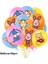 Balon-12 Adet Winnie The Pooh Karikatür Tema Parti Malzemeleri Tek Kullanımlık Sofra Kağıt Saman Tabaklar Oyuncaklar Doğum Günü Şekeri Bebek Duş Süslemeleri (Yurt Dışından) 1