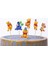 Cake-Stick-A-1set Disney Winnie The Pooh Tema Doğum Günü Partisi Malzemeleri Süslemeleri Çocuklar Için Aile Partisi Winnie The Pooh Afiş Plakaları Bardak Payet (Yurt Dışından) 1