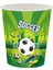 DÖVME-306 Yeşil Futbol Tema Doğum Günü Dekorasyon Sofra Çocuk Parti Kağıt Bardaklar Tabaklar Hediye Çantası Malzemeleri Futbol Arka Plan Ev Dekor (Yurt Dışından) 4