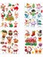 Stil 8 24 x 32 cm Noel Statik Etiket Vitrin Yeni Yıl 2023 Hediye Noel Süslemeleri Ev Süsler Için Noel Noel Navidad Dekor (Yurt Dışından) 2