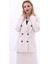 Erkek Yaka Kuruvaze Blazer Ceket-Bej 1