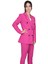 Erkek Yaka Kuruvaze Blazer Ceket-Fuşya 4