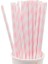 Açık Pembe Payet 25PCS Açık Pembe Mavi Mor Kağıt Pipet Biyobozunur Parti Pipet Erkek Kız Bebek Duş Cinsiyet Ortaya Doğum Günü Düğün Dekorasyon (Yurt Dışından) 1