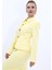 Gömlek Yaka Klasik Ceket-Sarı 2