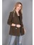 Kaşe Oversıze Blazer Ceket-Haki 2