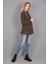 Kaşe Oversıze Blazer Ceket-Haki 4