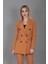 Erkek Yaka Kuruvaze Blazer Ceket-Taba 1