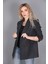 Kaşe Blazer Ceket-Füme 2