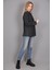 Kaşe Blazer Ceket-Füme 4