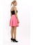 Kısa Kloş Etek-Pembe 3