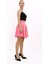 Kısa Kloş Etek-Pembe 4
