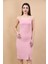 Askılı Elbise-Pudra 2