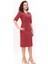 Kokteyl Kısa Kol Elbise-Kiremit 2