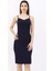 Askılı Elbise-Lacivert 3