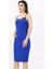 Askılı Elbise-Saks 5