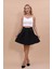 Kısa Kloş Etek-Siyah 2