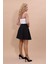 Kısa Kloş Etek-Siyah 5