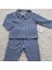 Kareli Çıtçıtlı Alt Üst Erkek Bebek Pijama Takımı 1