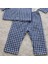 Kareli Çıtçıtlı Alt Üst Erkek Bebek Pijama Takımı 3