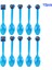 FORKS-10PC Disney Örümcek Adam Parti Bebek Duş Dekorasyon Çocuk Doğum Günü Banner Saman Bardak Plaka Kaşık Çatal Patlamış Mısır Kutusu Masa Örtüsü Malzemeleri (Yurt Dışından) 5