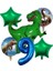 Balon 6 Adet 9 Yeni Jurassic Dünya Tema Parti Tek Kullanımlık Sofra Jurassic Dünya Dino Doğum Günü Partisi Süslemeleri Orman Parti Malzemeleri Oyuncaklar (Yurt Dışından) 1