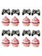 TOPPER-24PCS Oyun Parti Doğum Günü Fincan Kağıt Tabak Payet Sofra Masa Örtüsü Çocuk Parti Dekor Banner Video Oyunu Parti Malzemeleri Balon (Yurt Dışından) 1