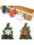 Kırmızı Kar Taneleri 6 Adet Dıy Beyaz ve Kırmızı Kar Taneleri Noel Ahşap Kolye Süsler Noel Ağacı Süsler Noel Partisi Süslemeleri Çocuklar Hediye (Yurt Dışından) 5