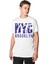 Felix Dies Beyaz Oversize Kalıp Baskılı Unisex T-Shirt 2