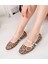 Leopar Fileli Şık Günlük Comfort Trend Rahat Meri Ceyn Babet 3