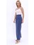 Uzun Düz Dar Etek-Indigo 2