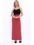 Uzun Düz Dar Etek-Kiremit 5