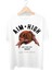 Felix Dies Beyaz Oversize Kalıp Baskılı Unisex T-Shirt 1