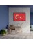 Taş Döşeme Türk Bayrağı Kanvas Tablo 5