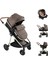 Sirius 6 In 1 Yeni Nesil Çift Yönlü Travel Sistem Bebek Arabası 1