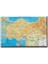 Türkiye Fiziki Haritası Canvas Tablo 1