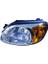Far Sinyal Sol Accent 01/03 Elektrikli H4 Sarı 1