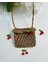 Handmade Fırfırlı Kiraz Detaylı Çocuk Çantası 3