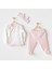 Andywawa AC25647 Cuddly Bunny Bear 3'lü Zıbın Set Pink 1