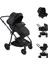 Sirius 6 In 1 Yeni Nesil Çift Yönlü Travel Sistem Bebek Arabası 1